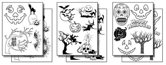 Stick 'n Burn Halloween Designs Pack